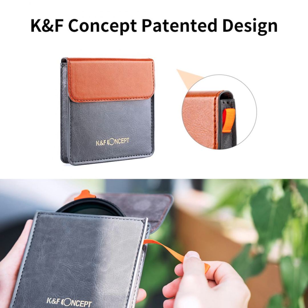 K&F Concept 46mm Variable ND Filter ND2-ND400 Nano X VND KF01.2376 - 5